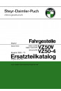 Puch VZ 50 V, VZ 50-4, 1,8 bis 2,6 PS, ab 1968, Ersatzteilkatalog