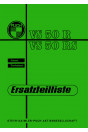 Puch VS50R VS50RS Schweiz/Deutschland Ersatzteilkatalog