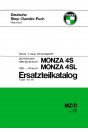 Puch Monza 4 S, 4 SL (Deutschland) Ersatzteilkatalog