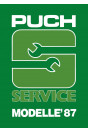 Puch Service Modelle 1987
