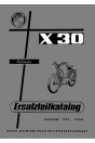 Puch X30 (Ausführung für die Schweiz) Ersatzteilkatalog