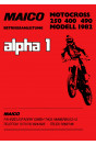 Maico Motocross 250 400 490 alpha 1 Betriebsanleitung