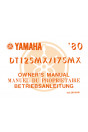 Yamaha DT125MX und DT175MX Betriebsanleitung