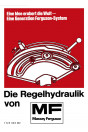 Massey-Ferguson Regelhydraulik MFMark I II III sowie MF595/A Betriebsanleitung