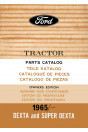 Ford Dexta und Super Dexta Ersatzteilkatalog