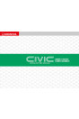 Honda Civic Coupe CRX Fahrer-Handbuch