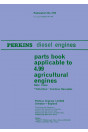 Perkins 4.99  Agricultural Engines Parts Book