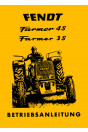 Fendt Farmer 4S und 3S Betriebsanleitung