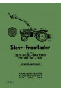 Steyr 188 190 288 Frontlader Betriebsanleitung