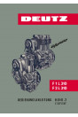 Deutz F1L310 und F2L310 Motor Betriebsanleitung