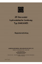 ZF Servostat 8440-8455 Hydrostatische Lenkung Reparaturanleitung