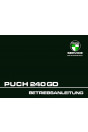 Puch G 240GD Betriebsanleitung