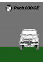Puch G 230GE Betriebsanleitung D/I/F
