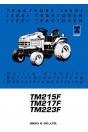 Iseki Traktor TM215F TM217F TM223F Betriebsanleitung