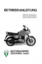 MZ ETZ 125, 150, 251, 301 Betriebsanleitung