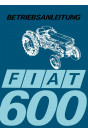 Fiat Traktor 600 Betriebsanleitung