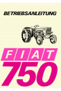 Fiat Traktor 750 Betriebsanleitung