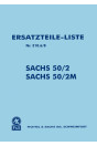 SACHS 50/2 und 50/2M Ersatzteile-Liste
