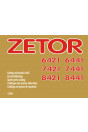 Zetor 6421, 6441, 7421, 7441, 8421, 8441 Ersatzteilkatalog