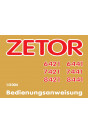 Zetor 6421, 6441, 7421, 7441, 8421, 8441 Bedienungsanweisung