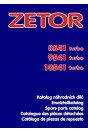 Zetor 8541 9541 10541 Turbo Ersatzteilkatalog
