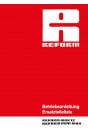 Reform Max12 und Mini-Max Betriebsanleitung und Ersatzteilliste