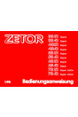 Zetor 3321, 3341, 4321, 4341, 5321, 5341, 6321, 6341, 7321, 7341 Super Betriebsanleitung