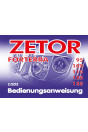Zetor Forterra 95, 105, 115, 125, 135 Bedienungsanweisung