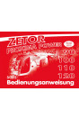Zetor Proxima Power 90, 100, 110, 120  Bedienungsanweisung