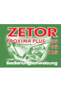 Zetor Proxima Plus 85, 95, 105 Bedienungsanweisung
