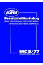 KTM MC 5/77, 125 175 250 400 ccm Ersatzteilkatalog