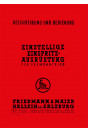Friedmann & Maier Einstellige Einspritzausrüstung Betriebsanleitung