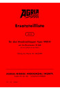 Agria 1900 D Ersatzteilliste