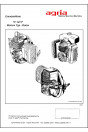 Agria Motor Rotax  150 182 232 Ersatzteilliste
