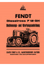 Fendt Dieselross F12GH Betriebsanleitung