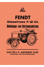 Fendt Dieselross F12HL Betriebsanleitung