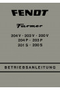 Fendt Farmer 200 201 203 204 Betriebsanleitung