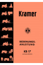 Kramer KB17 mit Kramer-Getriebe Betriebsanleitung