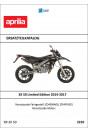 Aprilia SX50 Limited Edition Ersatzteilkatalog
