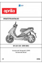 Aprilia SR125 und SR150 Ersatzteilkatalog