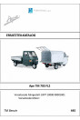 Piaggio Ape TM 703 FL2 Benzin Ersatzteilkatalog