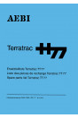 Aebi TT77 Terratrac Ersatzteilliste