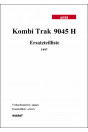 Aebi 9045H Kombi Trak Rasant Ersatzteilliste