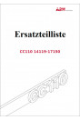 Aebi CC110 Combicut Ersatzteilliste