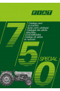 Fiat Traktor 750 Special Ersatzteilkatalog