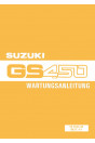 Suzuki GS450 Reparaturanleitung