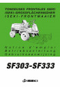 Iseki Traktor SF303 und SF333 Bedienungsaleitung