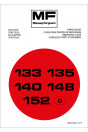 Massey-Ferguson MF133 MF135 MF140 MF148 MF152 Ersatzteilkatalog