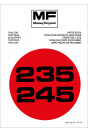 Massey-Ferguson MF235 und MF245 Ersatzteilkatalog