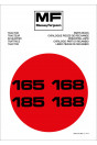 Massey-Ferguson MF165 MF168 MF185 MF188 Ersatzteilkatalog